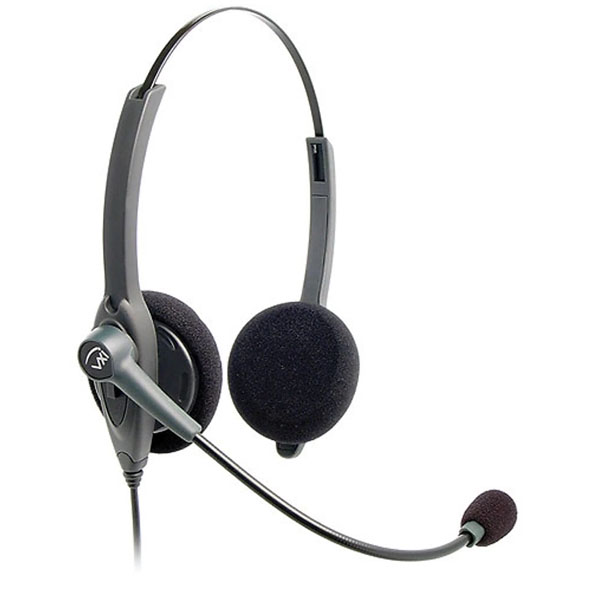 VXI Passport 21V Over-the-head Binaural Headset with N/C Microphone - Box