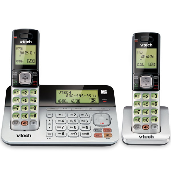 Panasonic VT-CS6859-2 DECT 6.0 Expandable Cordless Phone