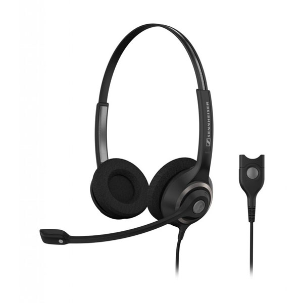 Sennheiser SC260 Wideband Duo Headset with Noise Canceling Mic