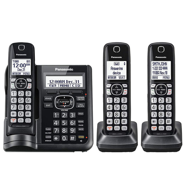 Panasonic KX-TGF543B One-Touch Call Block Cordless Handsets