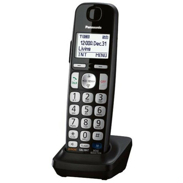 Panasonic KX-TGEA20B DECT 6.0 Extra Cordless Handset - Black