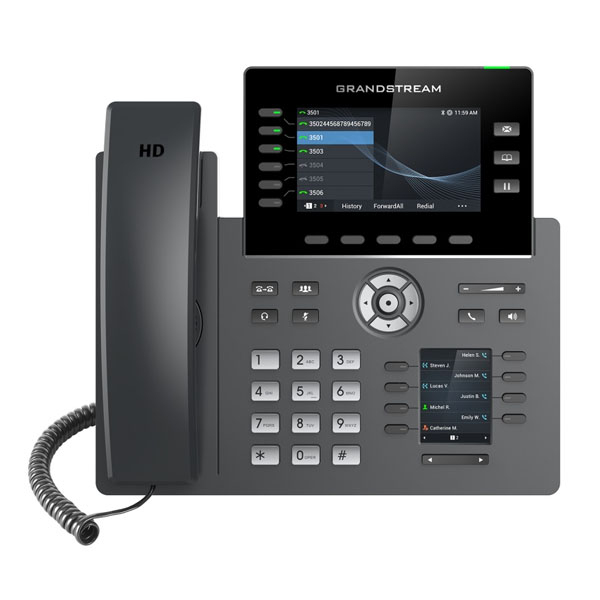 Grandstream GS-GRP2616 6-line Carrier-Grade IP Corded Phone
