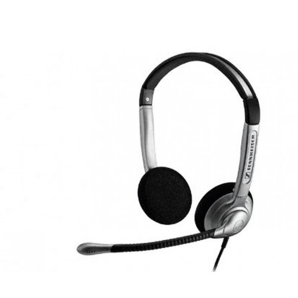 Sennheiser SH350 IP Wideband, Duo Headset with Noise Cancelling Mic