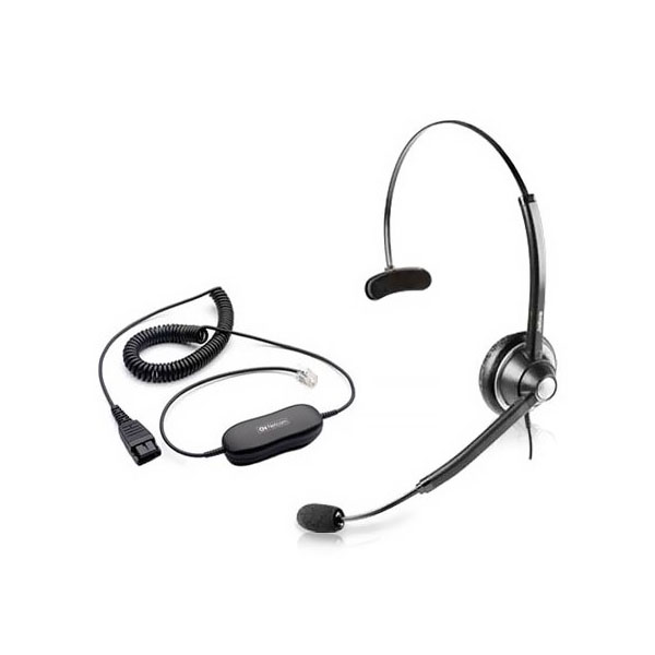 Jabra BIZ 1900 Mono Corded Headset With GN1200 Cable