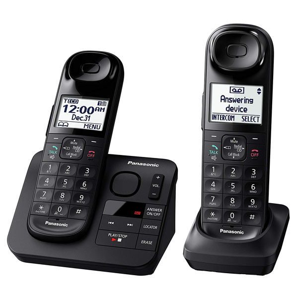 Panasonic KX-TGL432B Caller ID 2 Cordless Handsets - Black