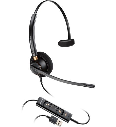 Plantronics ENCOREPRO HW515 USB-NC Corded Headset