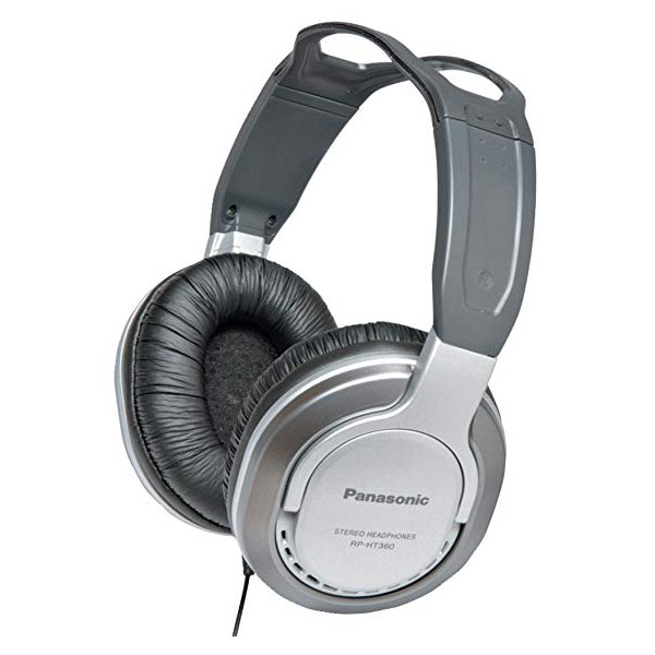Panasonic Pan RP-HT360 Headphone Step Up Silver 40MM Driver