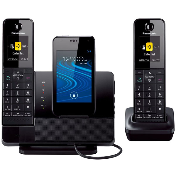 Panasonic KX-PRD262B Link2Cell Caller ID Bluetooth Cordless Handsets