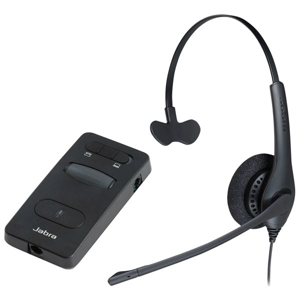 Jabra GN 2020 Tele Mono Corded Headset with LINK 850 Amp