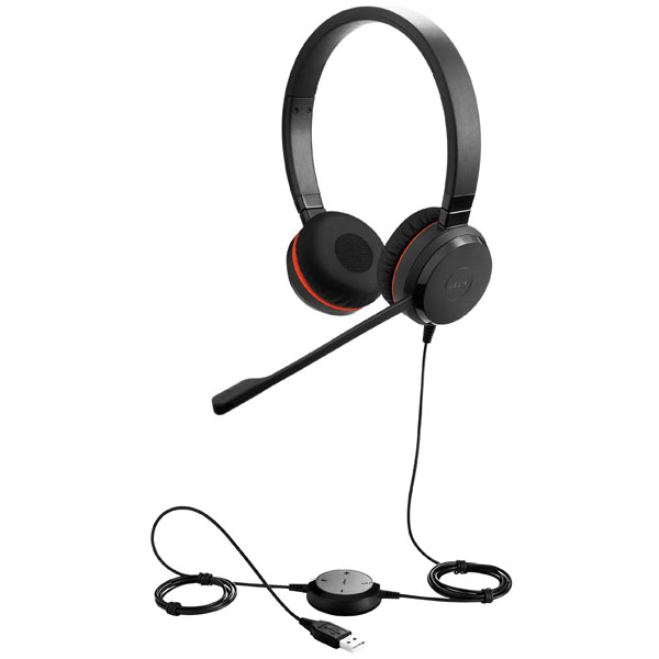 Jabra Evolve 30 II Stereo UC USB Corded Headset