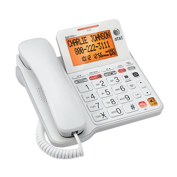 AT&T CL4940 Corded Phone System with Answering Machine