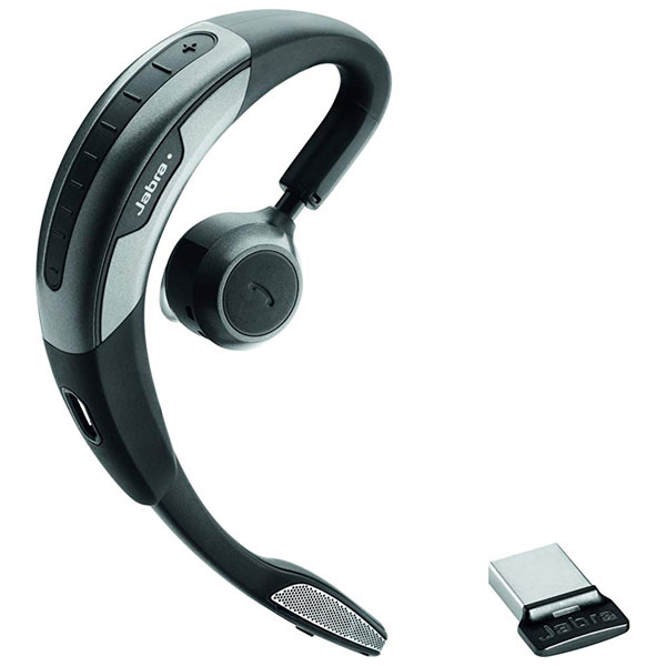 Jabra Motion UC Bluetooth Headset + w/ Travel & Charge Kit