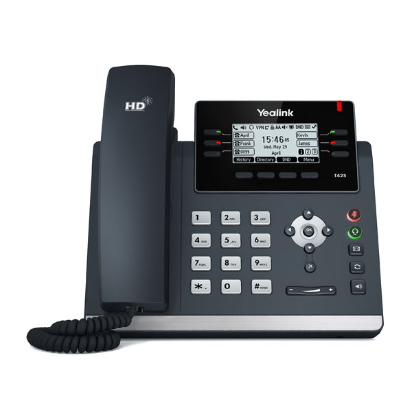 Yealink YEA-SIP-T42S Optima HD Voice Gigabit IP Corded Phone