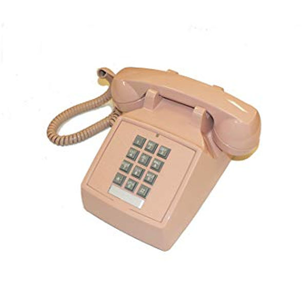 Cortelco Desk Phone with Volume - Beige