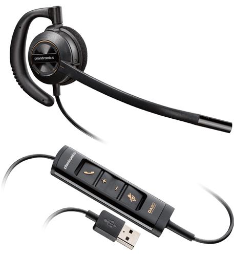 Plantronics ENCOREPRO HW535 USB Corded Headset