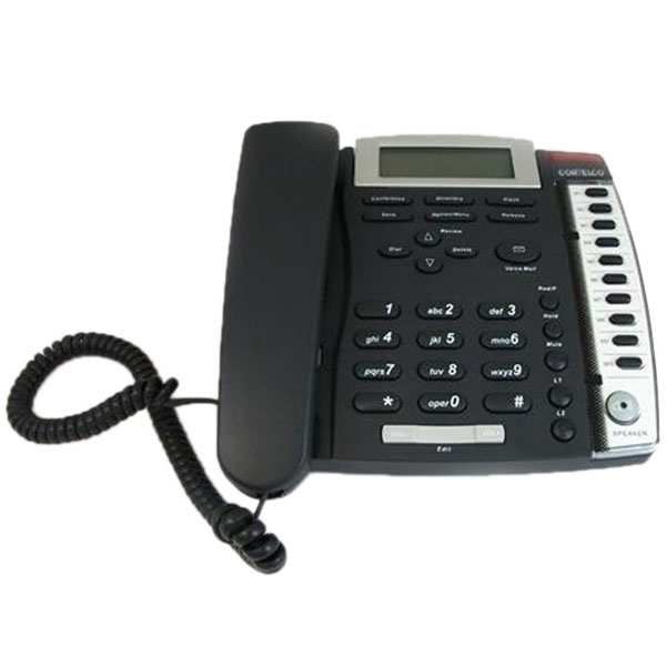 Cortelco Medallion 2-Line Corded Telephone