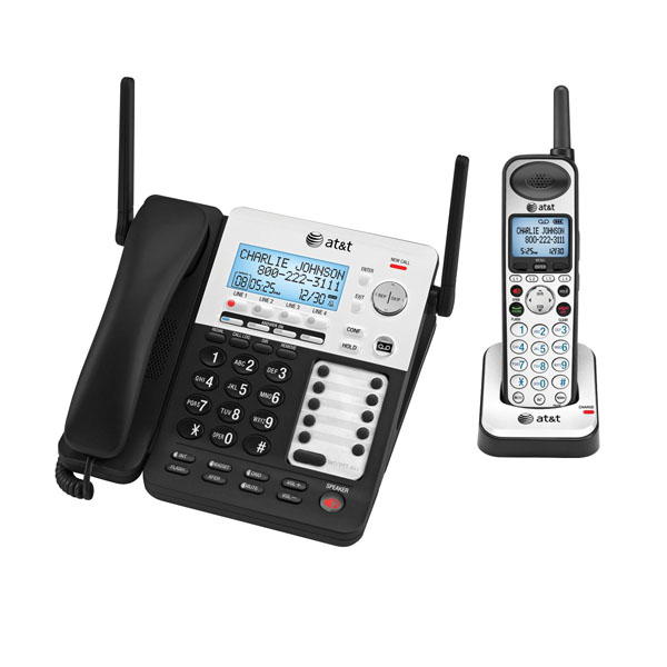 AT&T SynJ 4-Line Corded/Cordless SMB Phone