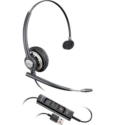 Plantronics ENCOREPRO HW715 Monaural USB Corded Headset