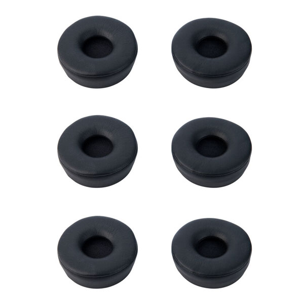 Jabra Evolve2 40/65 Replacement Ear Cushions - 6 Pack (Black)