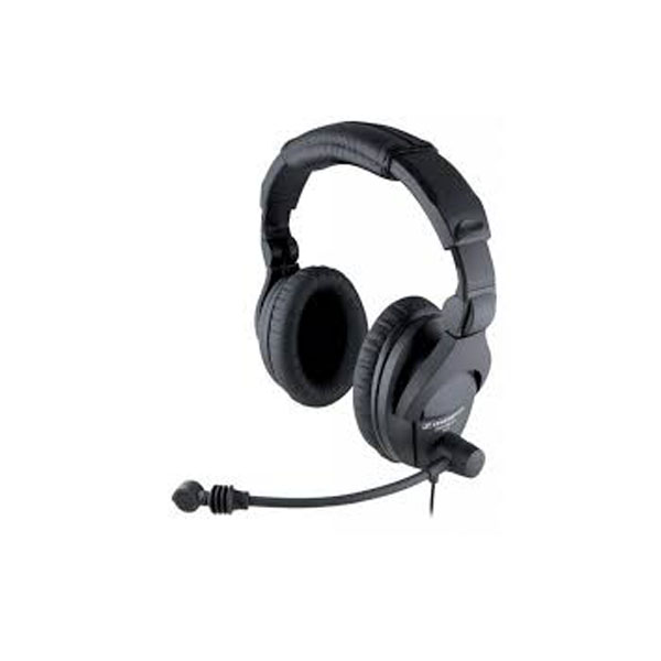 Sennheiser Over-the-head, around the ear noise blocking headset (includes noise cancelling microphone)