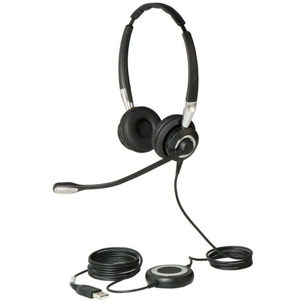 Jabra BIZ 2400 II Duo Noise Cancelling USB Wired Headset