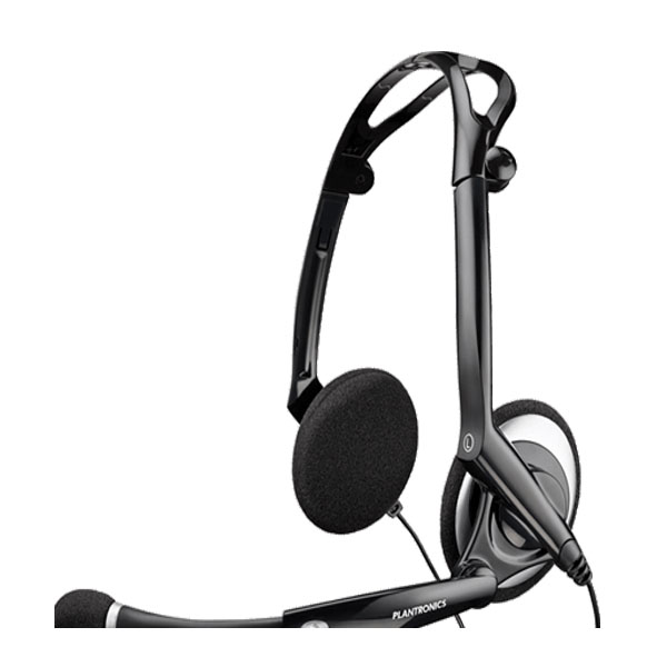 Plantronics .Audio 400 DSP Duo Noise-Cancelling Computer Corded Headset