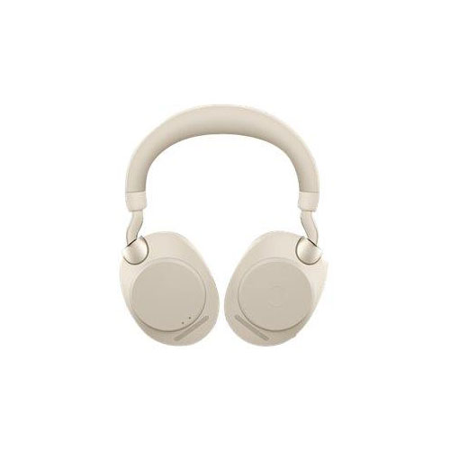 Jabra Evolve2 85 Link 380C MS Stereo Wireless Headset w/ Stand Beige