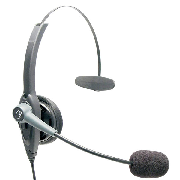 VR11 Over-the-head Mono Headset with N/C Microphone designed for Warehouse Use