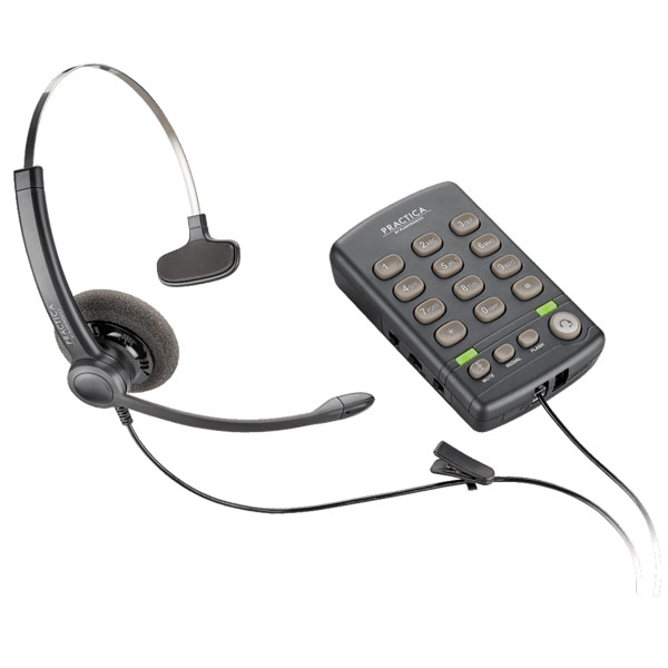 Plantronics T110 Single line Analog Telephone Monaural Corded Headset