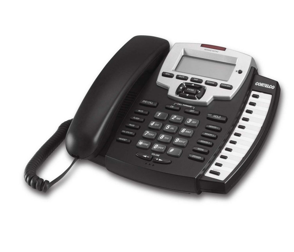 Cortelco Single-Line Caller ID Speakerphone