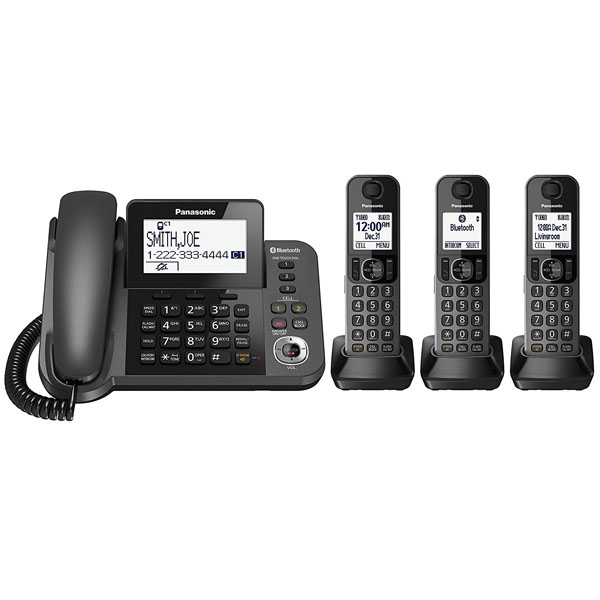 Panasonic KX-TGF383M Link2Cell Cordless/Corded Phone - 3HS