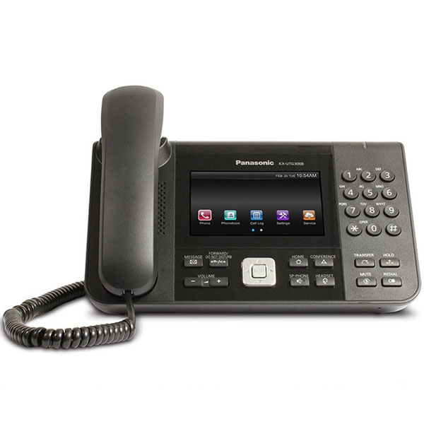 Panasonic KX-UTG300B UTG Series Mid Level SIP Corded Phone