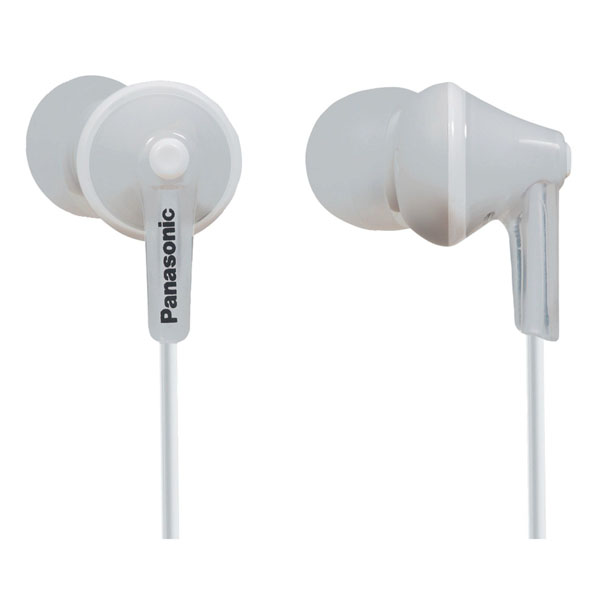 Panasonic In-Ear White Headphones for iPhone/Android/Blackberry