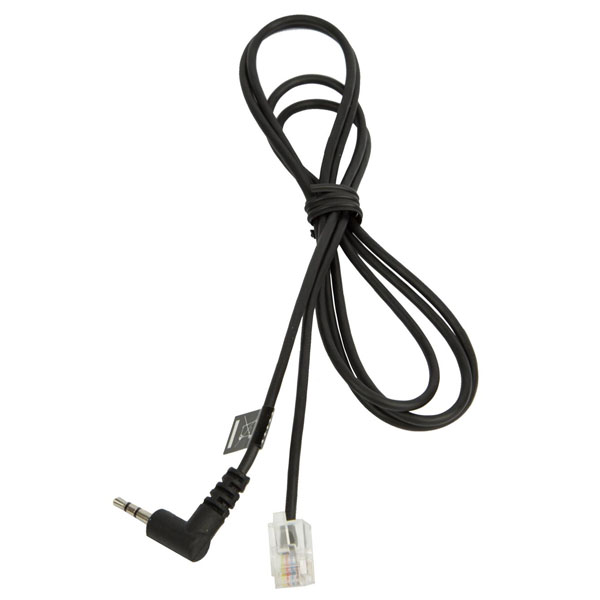 Jabra 2.5mm to RJ-9 adapter (1m cord for a Panasonic 8763-289 phone)