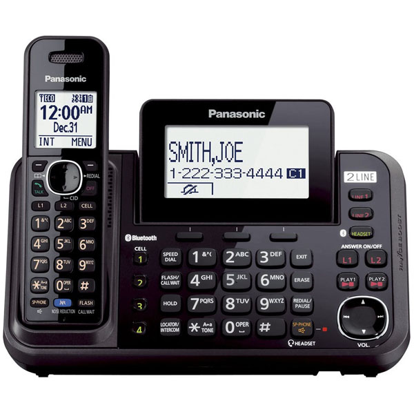 Panasonic KX-TG9541B Link2Cell 2-Line Cordless Handset
