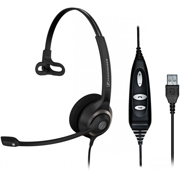 Sennheiser SC230 USB Wideband, single-sided professional communication headset