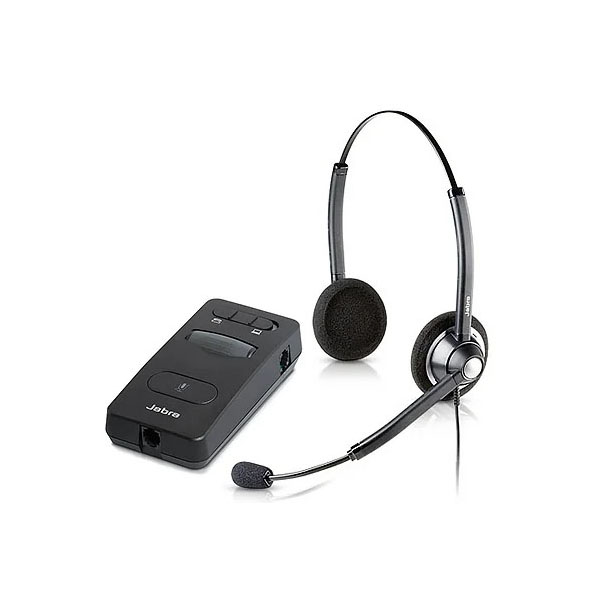 Jabra BIZ 1900 Duo Corded Headset w/ Link 850