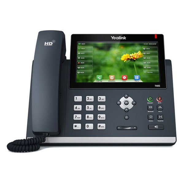 Yealink YEA-SIP-T48S Ultra-Elegant Touchscreen Corded Phone