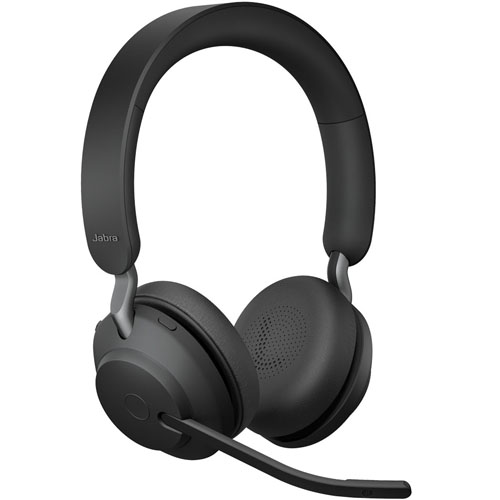 Jabra Evolve2 65 Link 380C UC Stereo Wireless Headset - Black