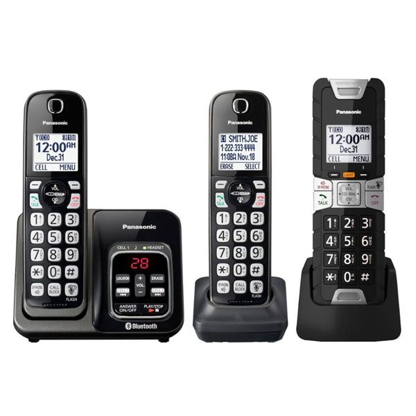 Panasonic KX-TGD583M 3 HS TGD Link 2 Cell Cordless Phones