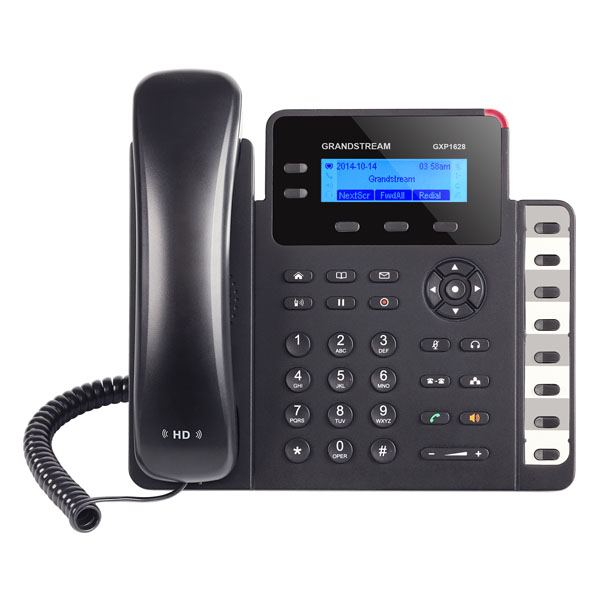 Grandstream GS-GXP1628 HD 2-Line Caller ID IP Corded Phone