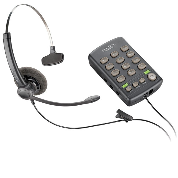 Plantronics T110H, TELEPHONE With AdapterA10-110 Corded Headset