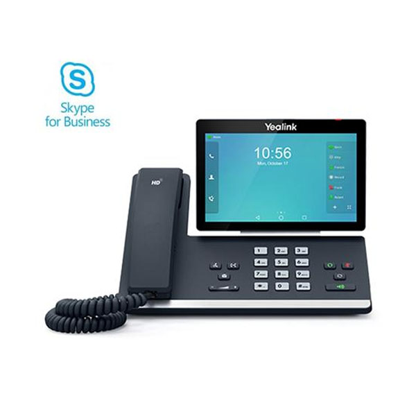 Yealink YEA-100-058-003 SKYPE T58A Optimal HD Audio SIP Corded Phone