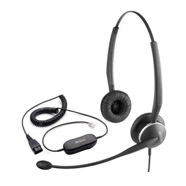 Jabra GN2015 Duo Corded Headset With GN1200 Cable