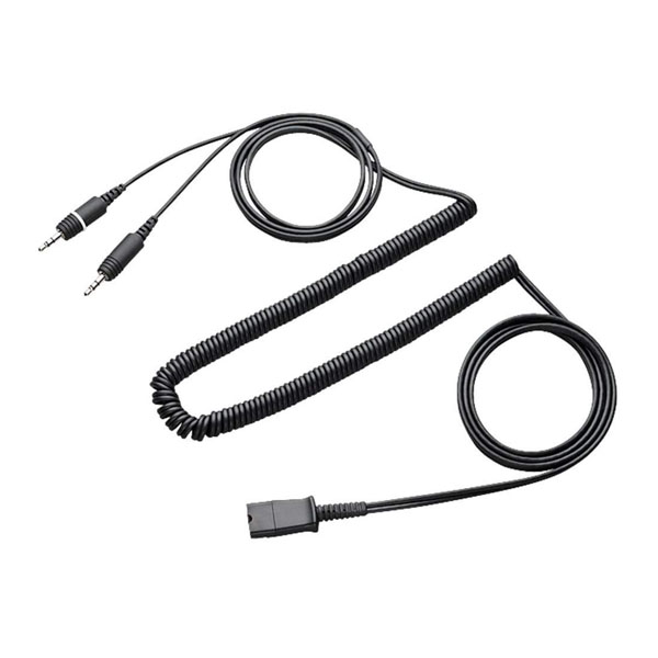 Plantronics CABLE, QD TO TWO 3.5MM PLUGS