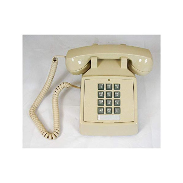 Cortelco Single Line Desk Telephone - Ash