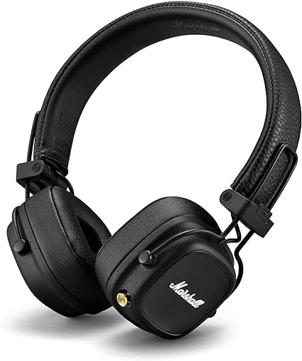 Marshall Major IV On-Ear Bluetooth Headphone, Black