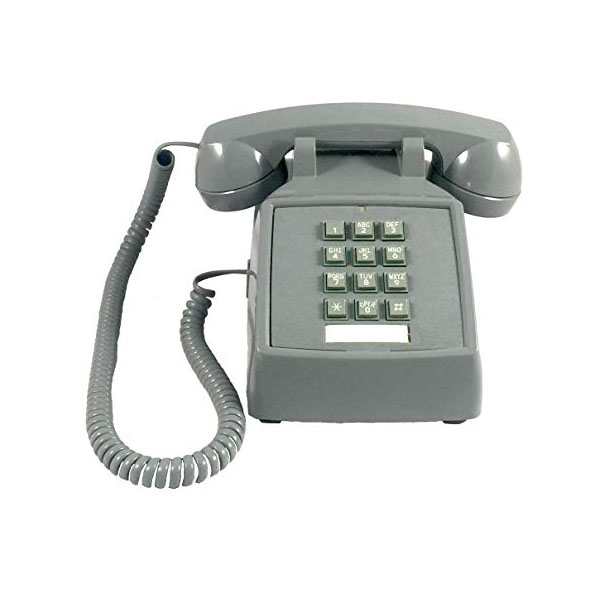 Cortelco Desk Phone with Volume SLATE