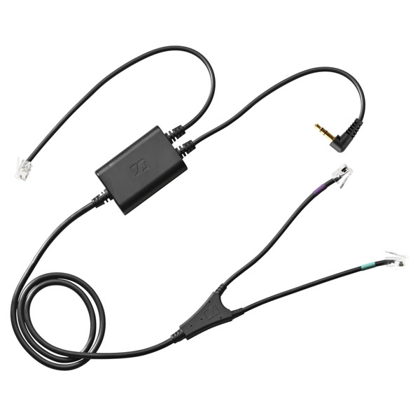 Sennheiser Panasonic adapter cable for Electronic Hook Switch - KX-NT/KX-UT and KX-DT