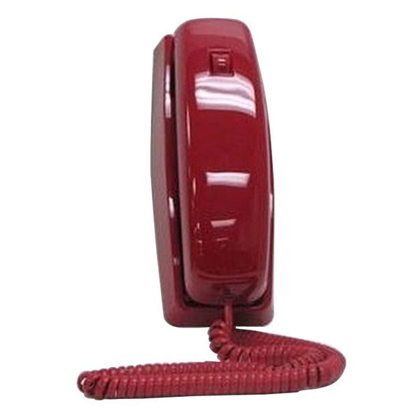 Cortelco Trendline Corded Telephone - RED